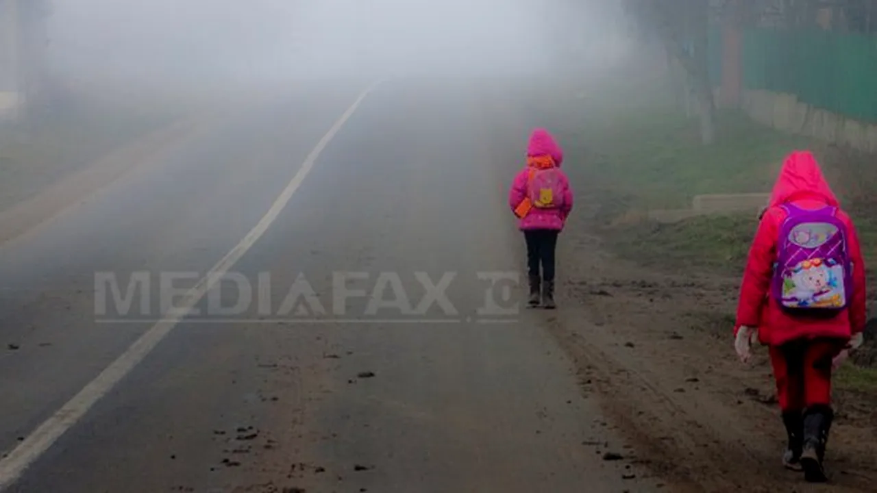 COD GALBEN de ceaţă în 26 de judeţe 