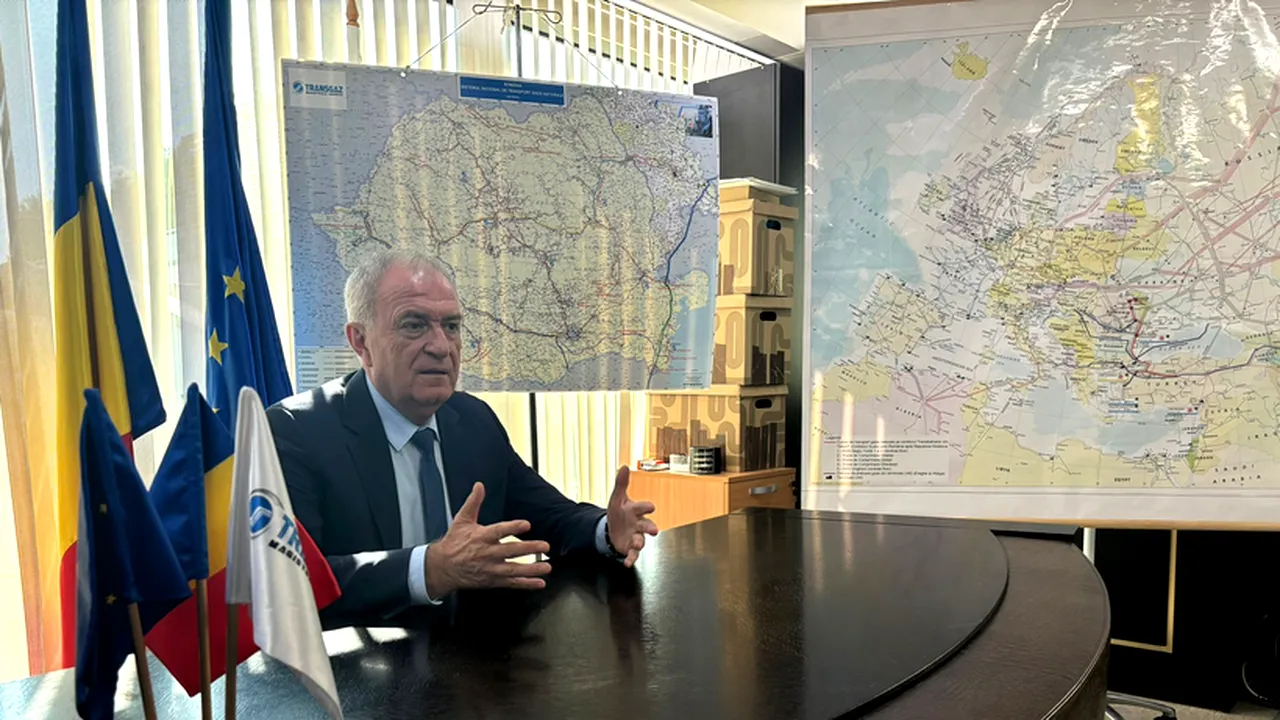 Prognoza oficială a Transgaz, pentru asigurarea gazelor pentru la iarnă. Ion Sterian: „Acum este momentul când trebuie accelerată înmagazinarea”