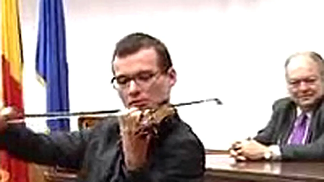 Tomescu: Toţi românii vor auzi sunetul viorii Stradivarius în următorii cinci ani