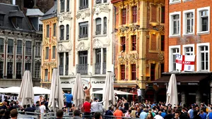 Noi incidente violente la EURO 2016, între poliţie şi fanii englezi, la Lille - FOTO 