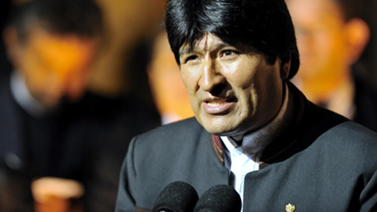 SUA nu susţin nici un complot împotriva lui Evo Morales în Bolivia