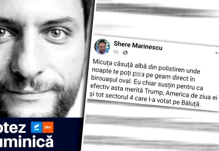 POLITIC Gândul: „Asta merită Trump și America”. Derapajul unui fost candidat la șefia USR