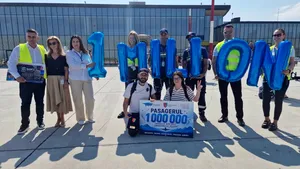 Cel mai nou aeroport din România a ajuns la un milion de pasageri. Borna a fost atinsă astăzi