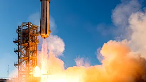 O rachetă Blue Origin a explodat în timpul unui test în Florida