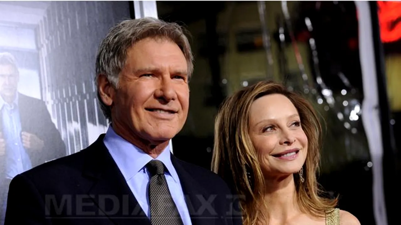 Calista Flockhart a zburat la Londra pentru a-şi vedea soţul, rănit pe platoul de filmare