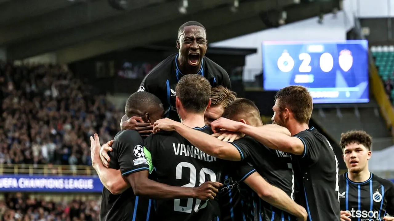 Club Brugge, campioana Belgiei pentru a 20-a oară după remiza cu KV Mechelen