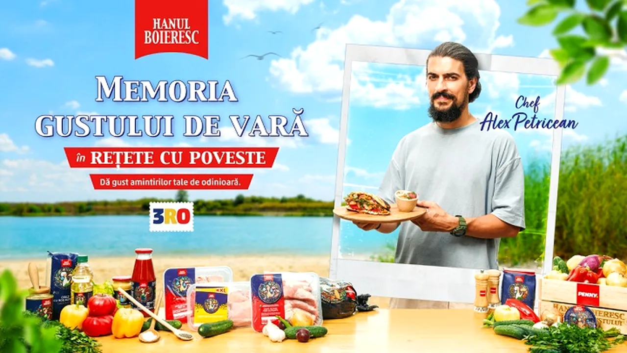 Hanul Boieresc şi Chef Alex Petricean dau gust amintirilor într-o nouă serie de reţete cu poveste
