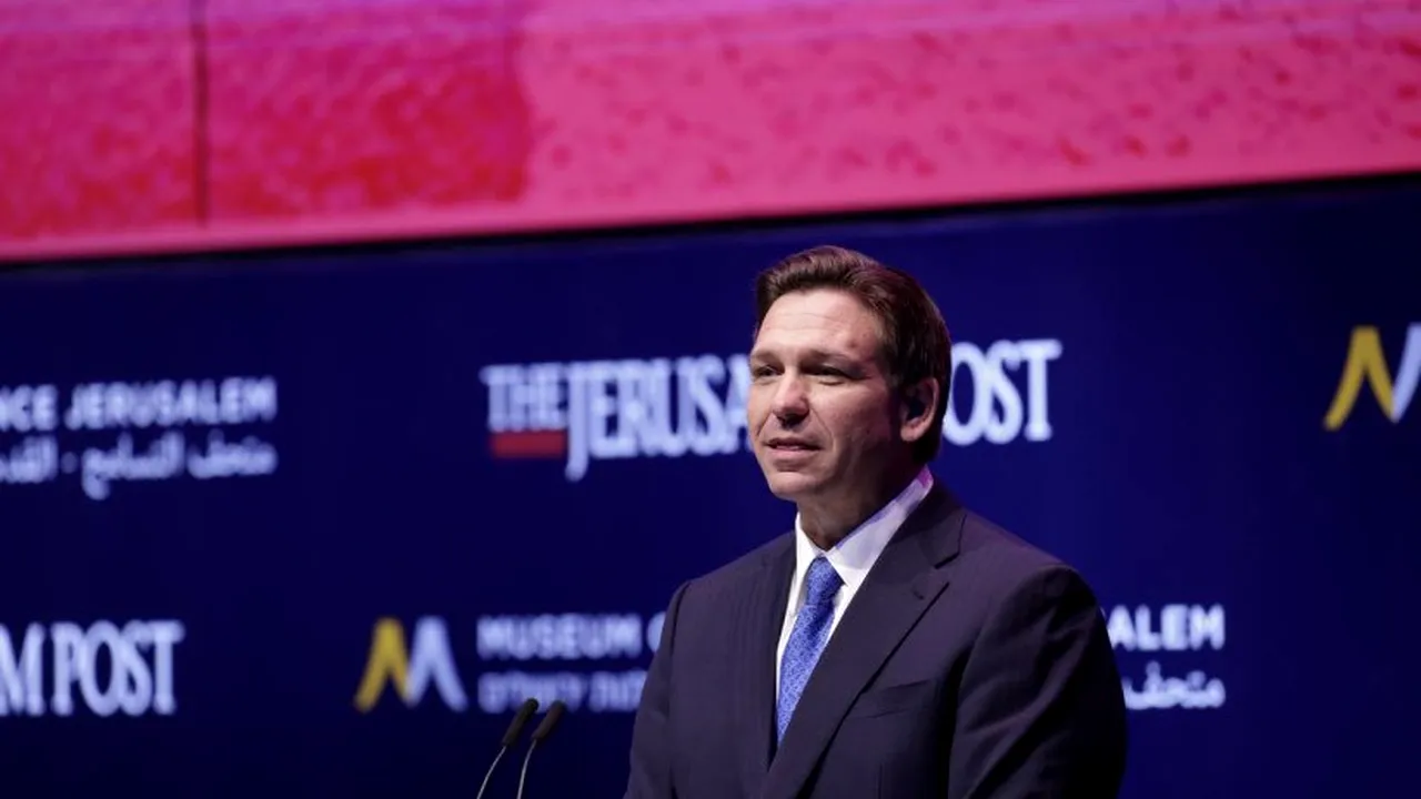 Ron DeSantis denunţă, în Israel, politicile Administraţiei Biden în Orientul Mijlociu