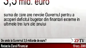 Politicienii se bat pentru putere, iar statul are nevoie imediata de 3,5 mld. euro