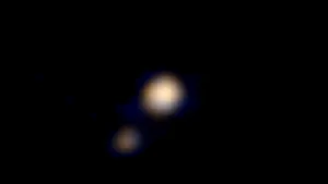 Prima imagine color cu Pluto, transmisă de sonda New Horizons - FOTO