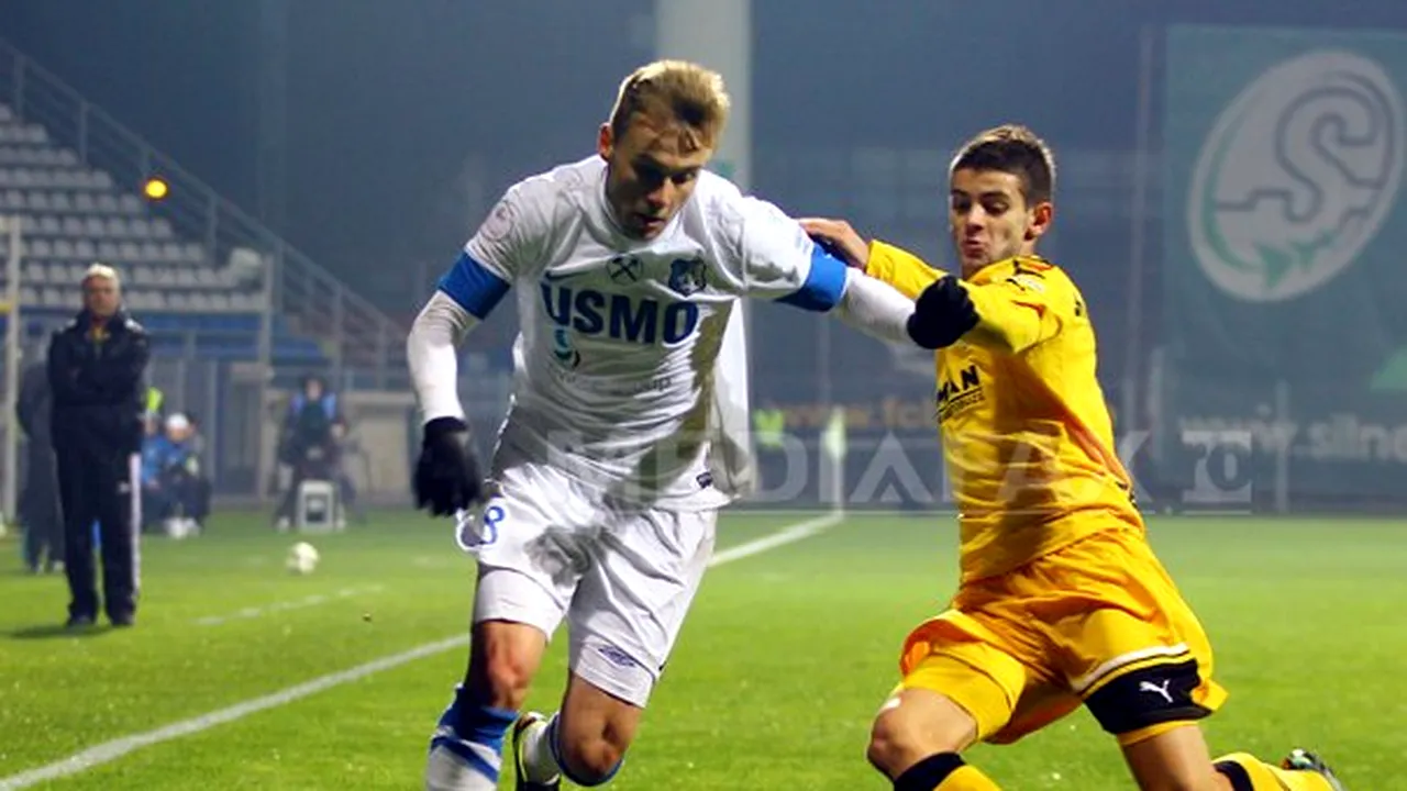 FC Braşov - Pandurii, scor 0-1, în Liga I