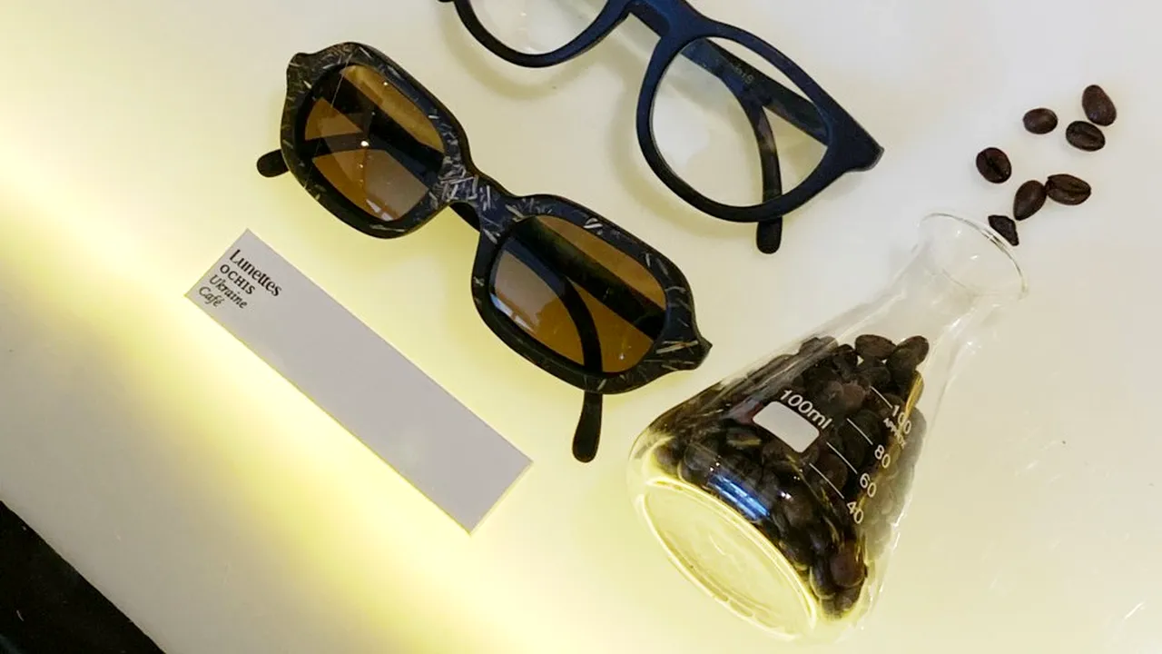 O companie ucraineană surprinde lumea cu ochelari eco-friendly, cu miros de cafea