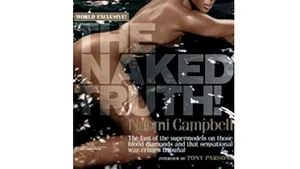 Naomi Campbell a pozat nud la 40 de ani - FOTO