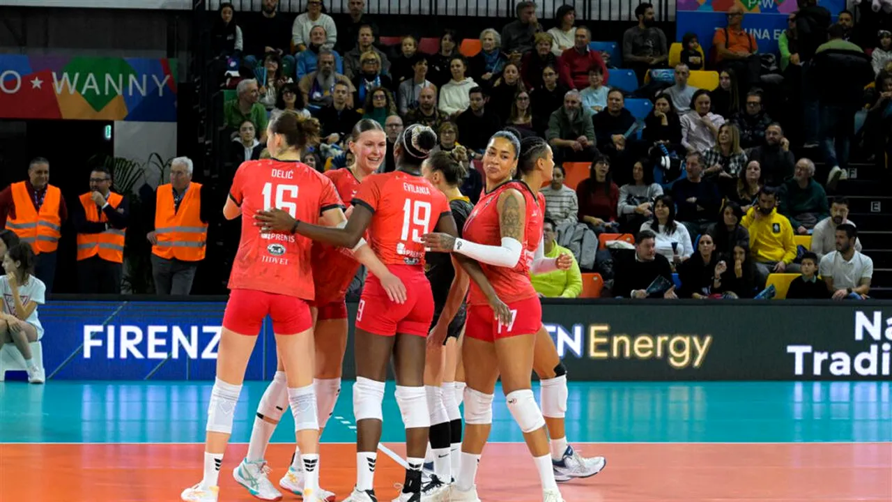 Volei Alba Blaj, campioana României, debutează în 2026 cu un meci în Liga Campionilor, în Franța