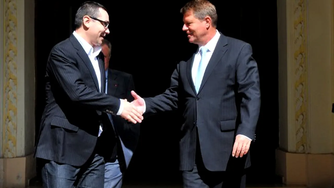 Iohannis: Eu voi obţine 35% în primul tur de scurtin, iar Ponta 36%, dar voi câştiga în turul II