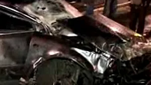 Un poliţist a rănit patru persoane într-un accident rutier