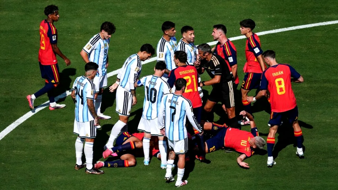 Argentina plătește scump incidentele din finala Mondialului. FIFA dictează suspendări și amenzi de sute de mii de dolari
