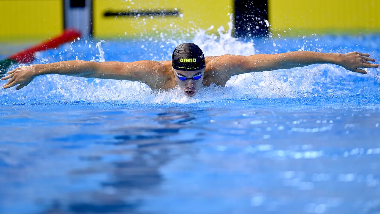 David Popovici participă la Sette Colli Trophy, Internaţionalele de Nataţie ale Italiei