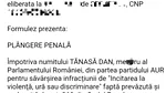 Polițistul Marian Godină i-a făcut plângere penală deputatului AUR, Dan Tănasă. De la ce s-au luat