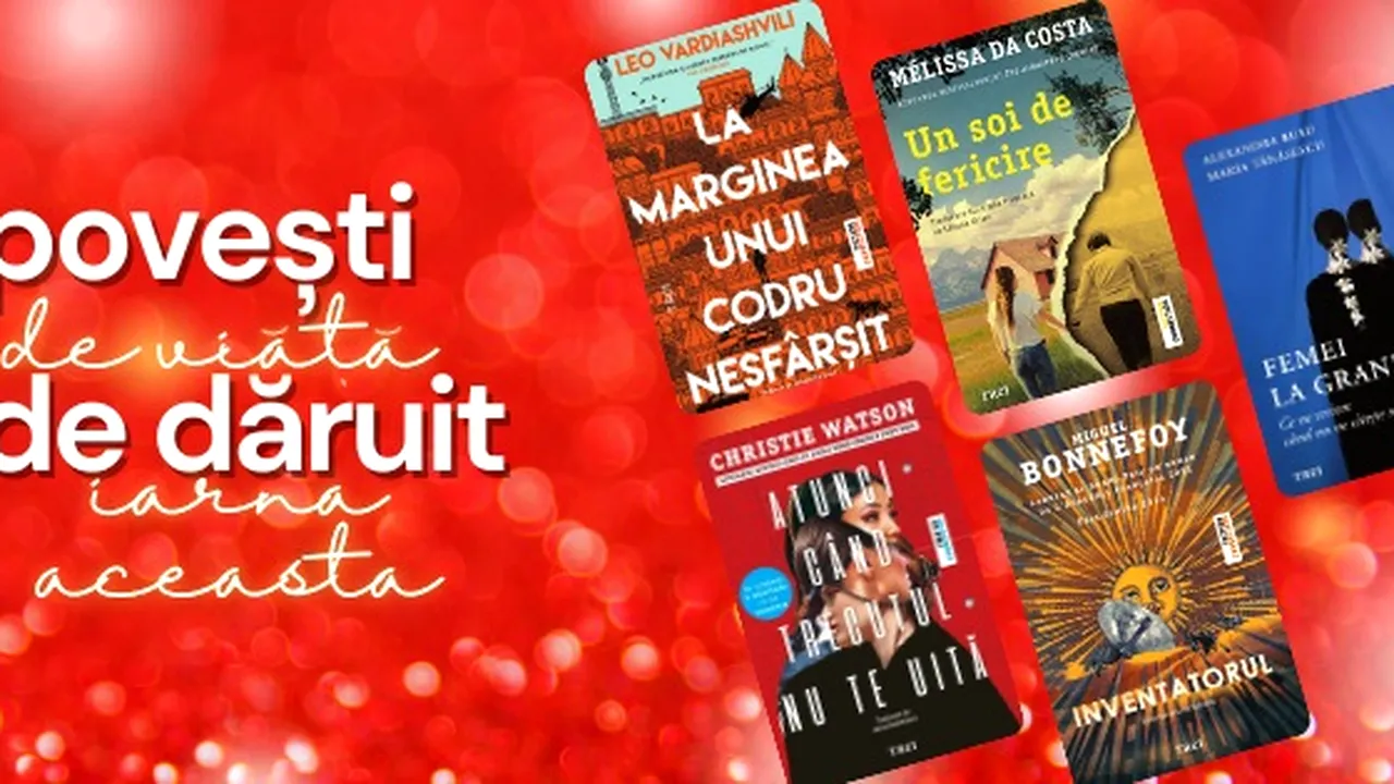 5 poveşti de viaţă de dăruit iarna aceasta, de la Editura Trei