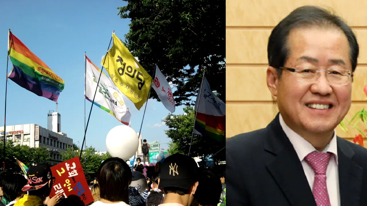 Primarul unui oraş din Coreea de Sud s-a încăierat cu poliţiştii la un protest faţă de un marş LGBT