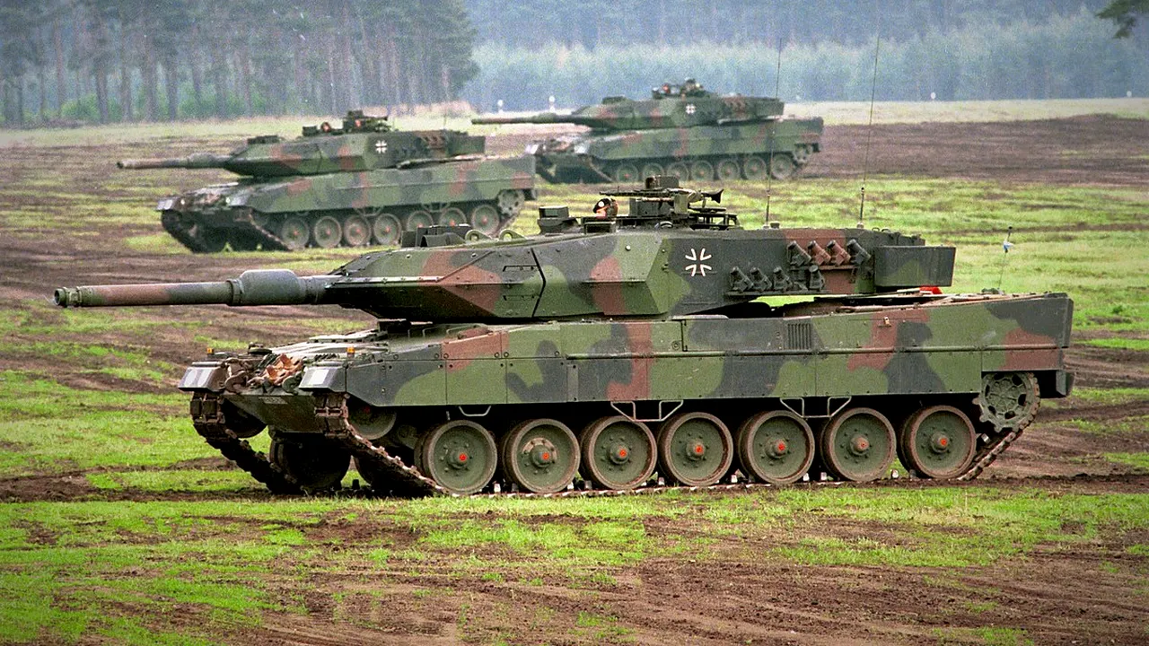 A intrat râca între ruşi: Leopard sau tractor?