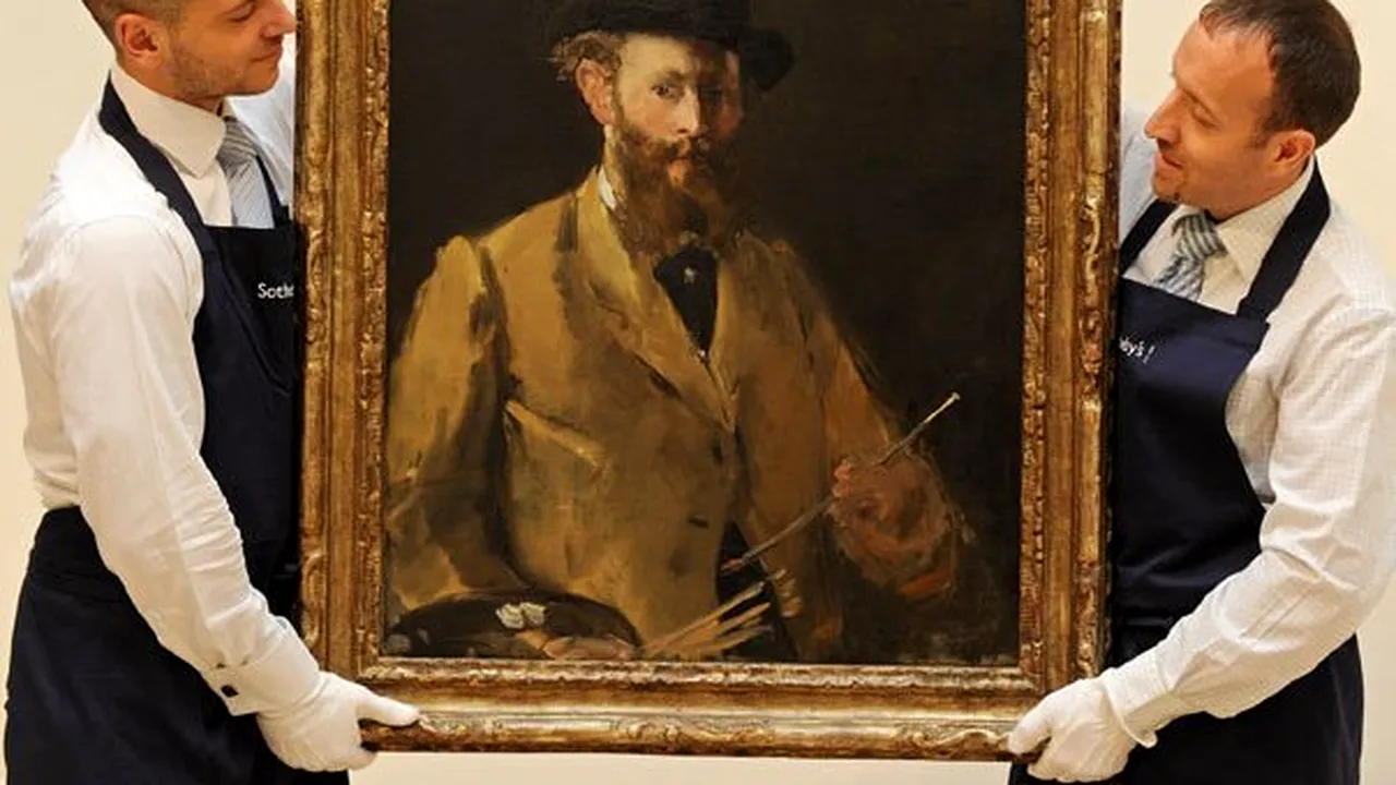 Un tablou de Edouard Manet, vândut la licitaţie pentru suma record de 26,8 milioane de euro