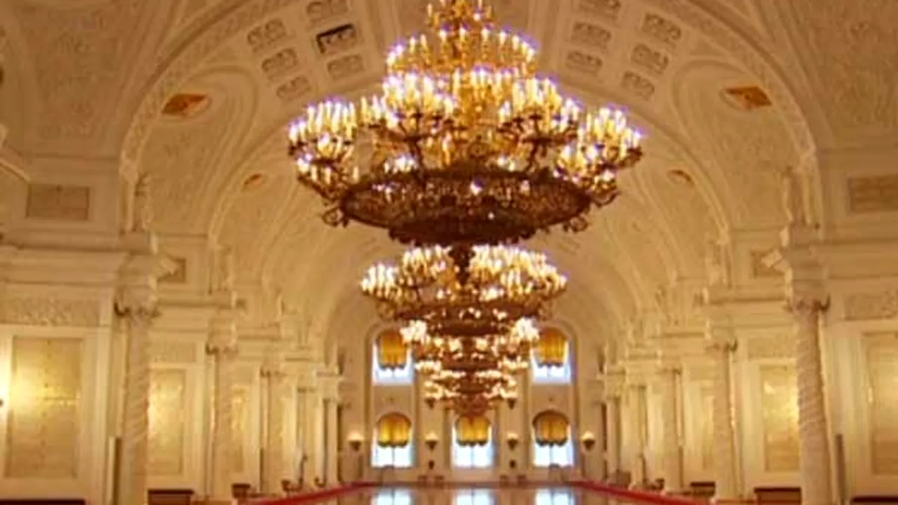 Palatul din Kremlin, simbolul gloriei ruseşti - VIDEO