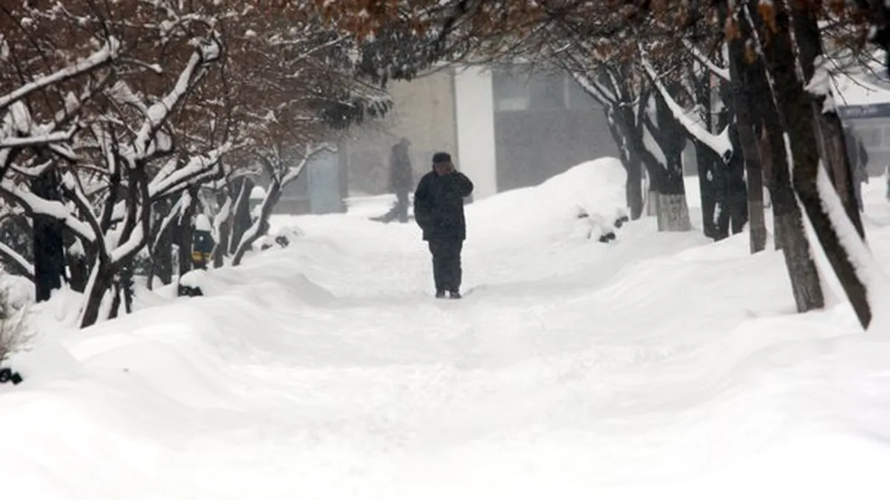 PROGNOZA METEO pe două săptămâni: Când va ninge în fiecare regiune a ţării
