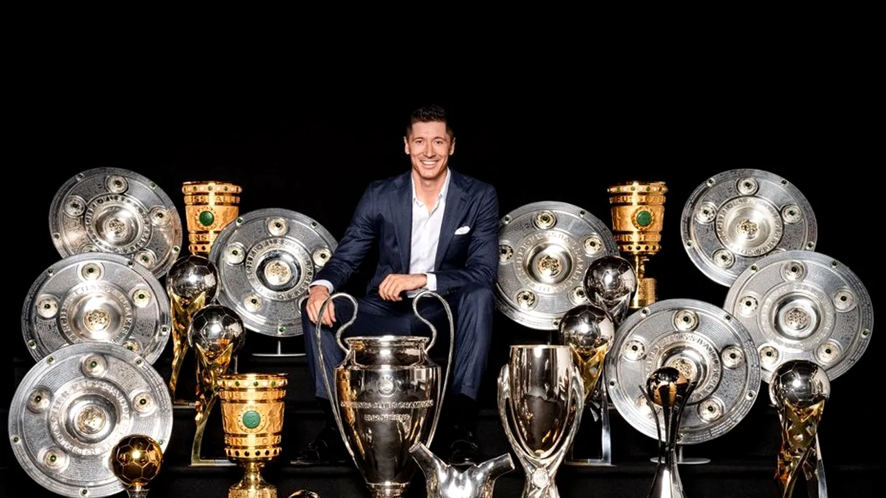 Robert Lewandowski a trecut pe la Munchen să îşi ia rămas bun de la foştii colegi