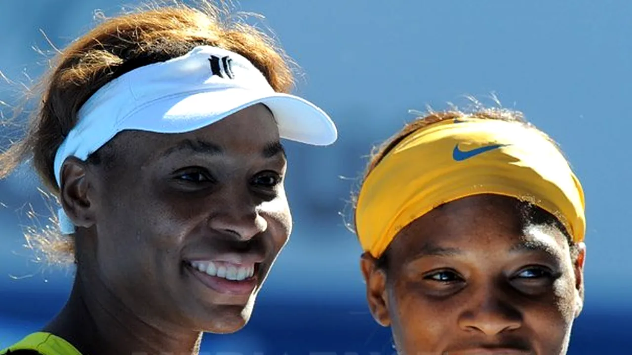 Venus şi Serena Williams vor deveni numărul 1 mondial la dublu