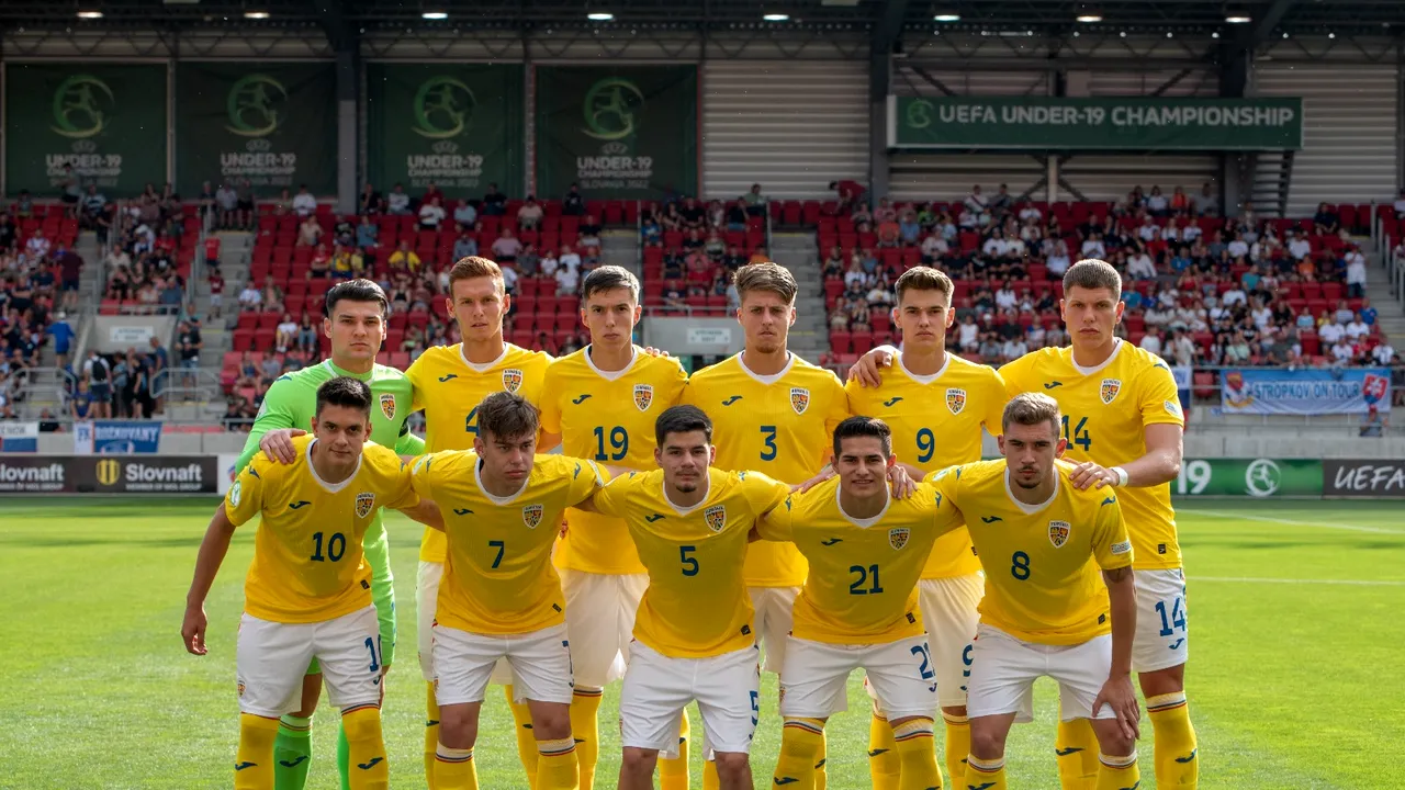 România U19 învinge San Marino cu 7-0, în calificările pentru EURO 2024
