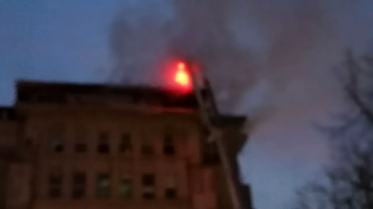 Un pacient mutat la alt spital, după incendiul de la Institutul de Boli Cardiovasculare din Iaşi, a murit