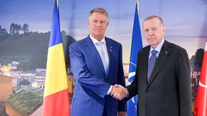 Klaus Iohannis, întrevedere cu omologul turc, Recep Tayyip Erdoğan. Cei doi şefi de stat au abordat situaţia din Ucraina