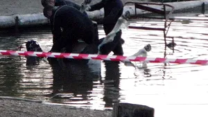 Un ponei a murit după ce a fost aruncat într-un râu cu tot cu cuşca în care se afla. Poliţia a deschis o anchetă