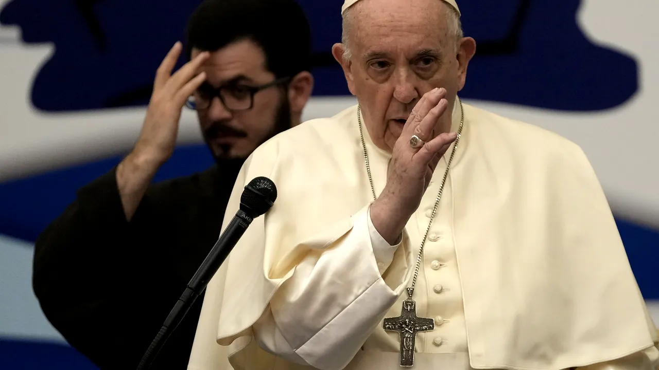 Papa Francisc, vorbind despre conflictul dintre Ucraina şi Rusia: Războiul este o înfrângere a umanităţii
