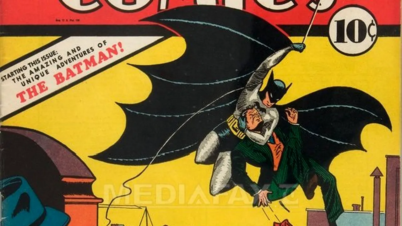 Batman împlineşte 75 de ani. Celebrul personaj a apărut pentru prima oară într-o revistă de benzi desenate în 1939 - FOTO