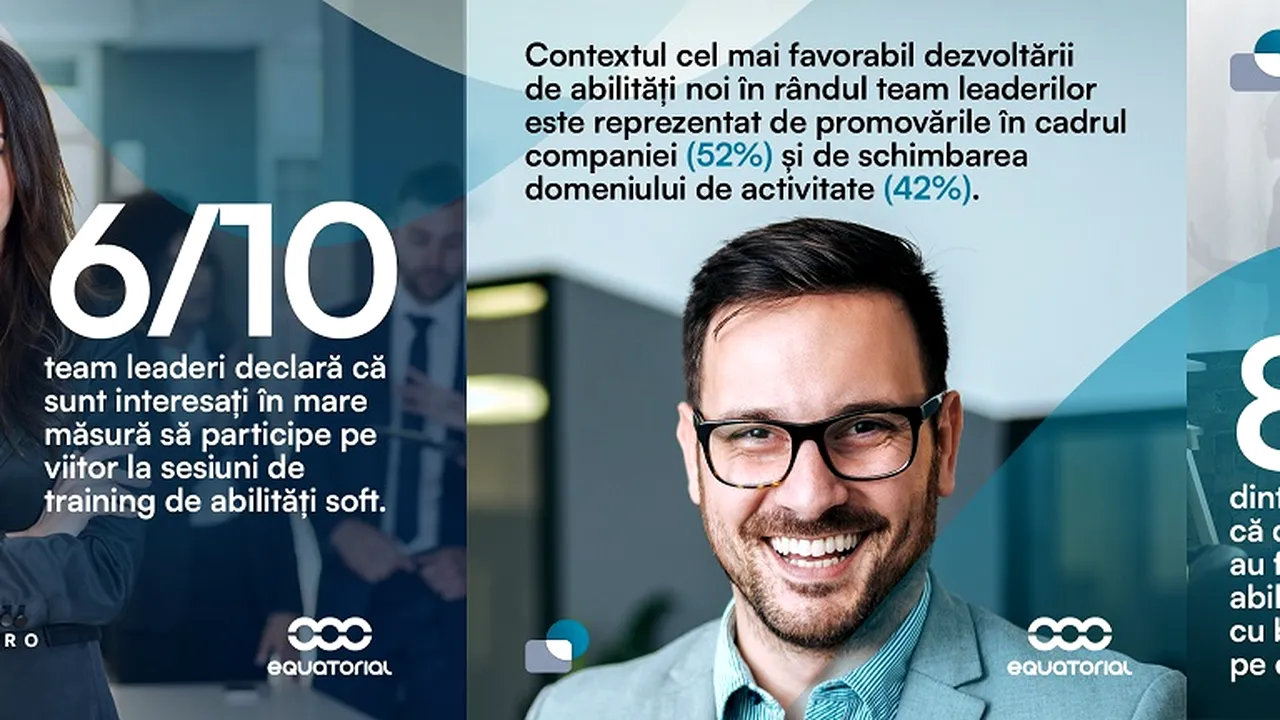 Studiu Equatorial în parteneriat cu Reveal Marketing Research despre team leaderii din domeniul IT&C