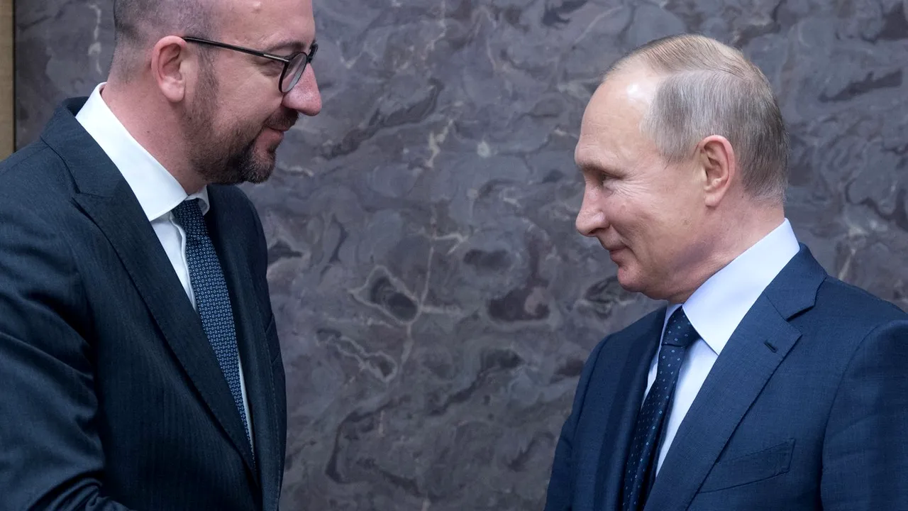 Discuţie între preşedintele Consiliului European şi Vladimir Putin. Uniunea Europeană cere Rusiei să înceteze acţiunile 