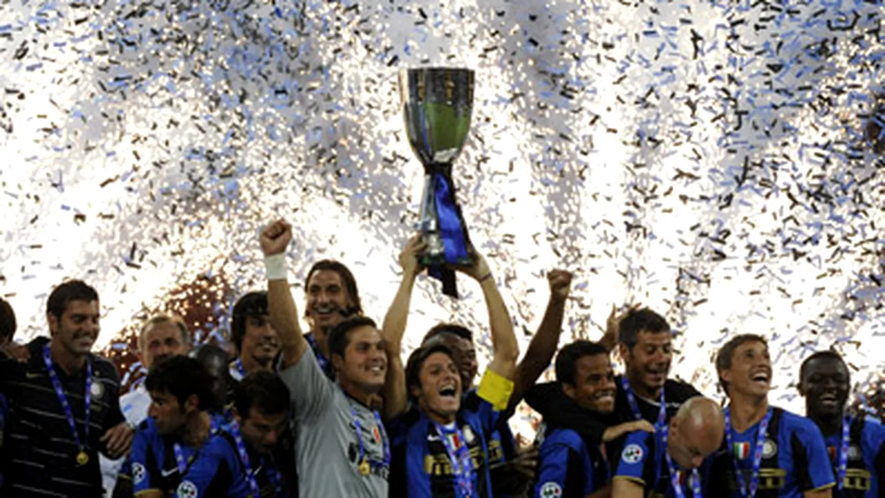 Inter Milano a câştigat Supercupa Italiei