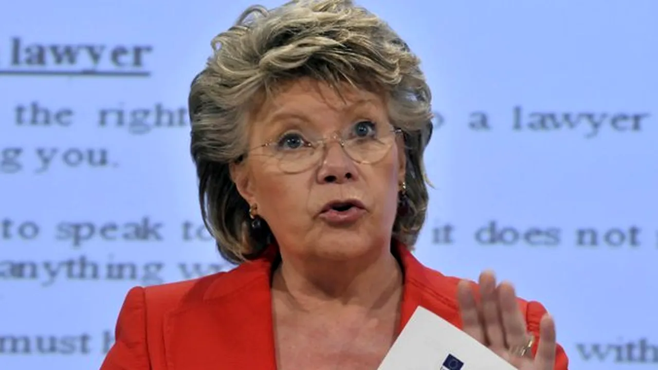 Viviane Reding: UE are nevoie de un ministru european al Justiţiei