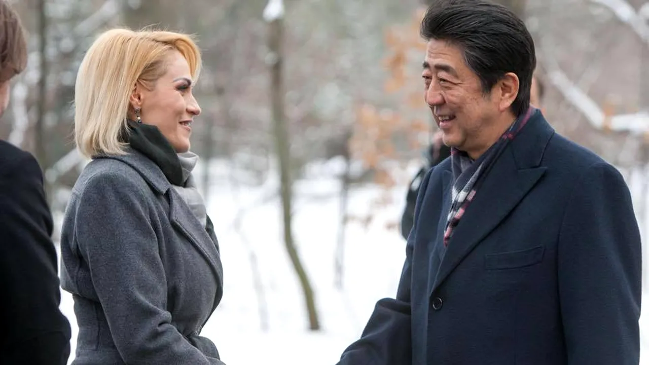 Gabriela Firea, despre întâlnirea cu premierul Japoniei, Shinzo Abe: Am cerut scuze, i-am explicat că a fost o criză politică