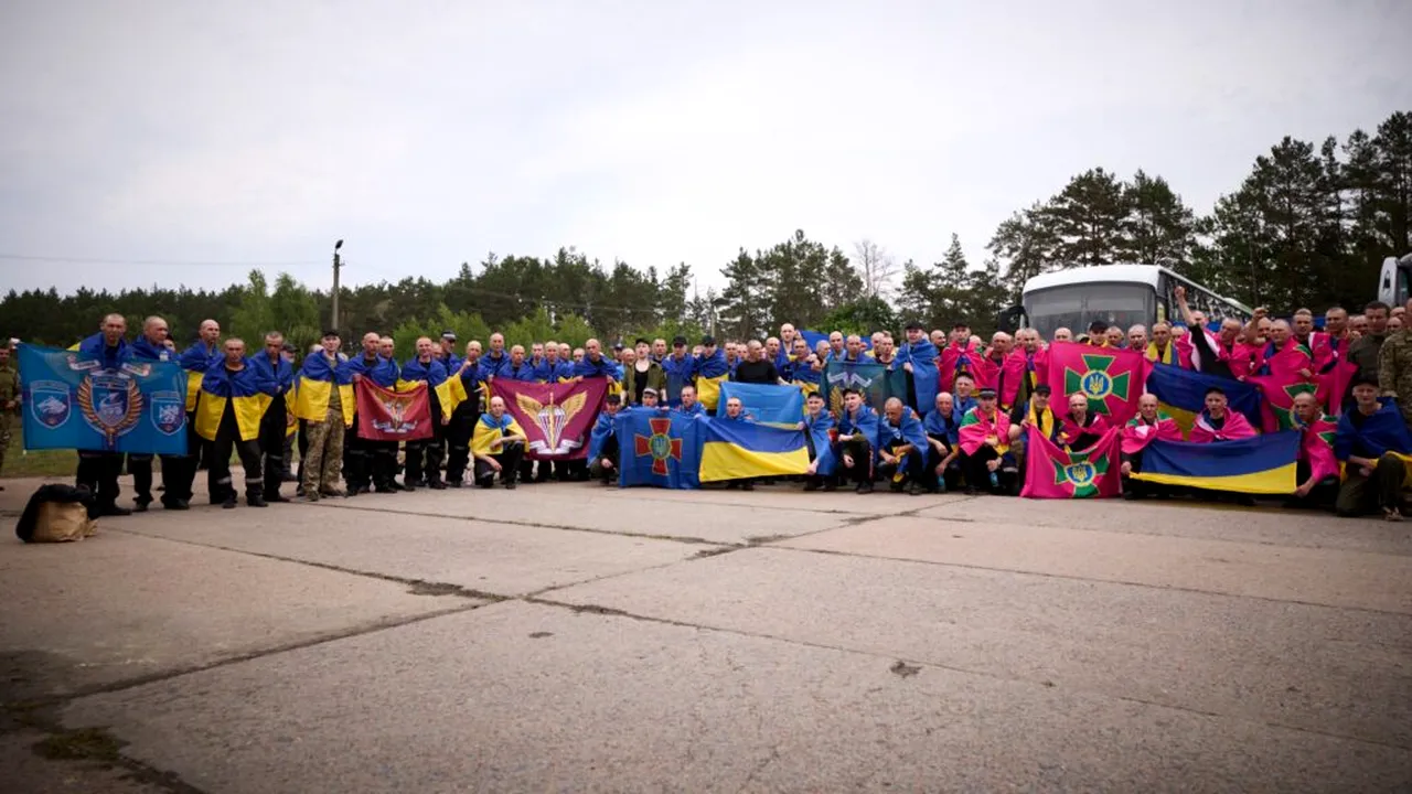 Rusia și Ucraina finalizează cel mai mare schimb de prizonieri de la începutul războiului
