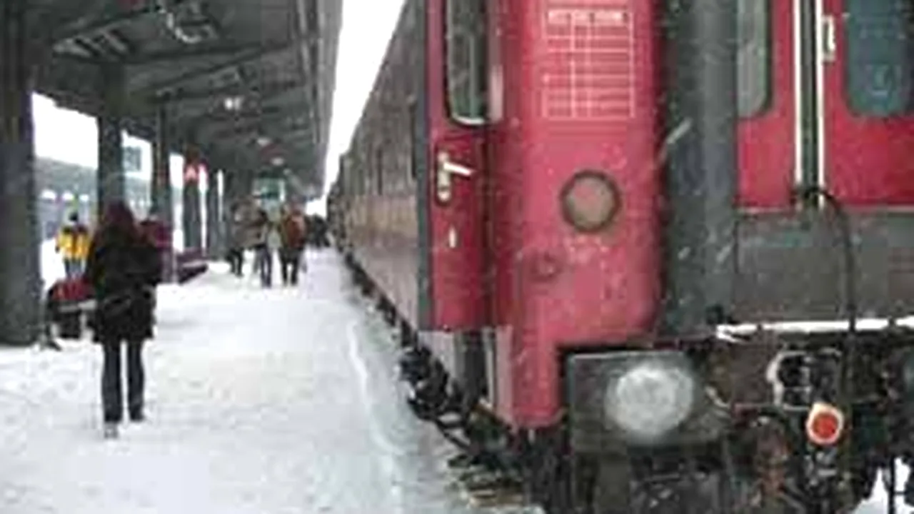 CFR Călători a suplimentat numărul trenurilor în perioada Sărbătorilor de Iarnă