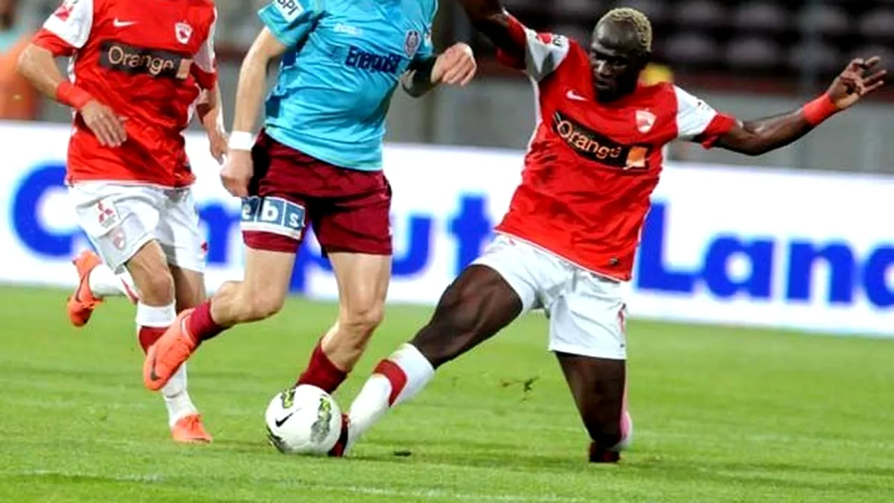 CFR Cluj a învins echipa Dinamo, scor 1-0, în etapa a XXX-a a Ligii I