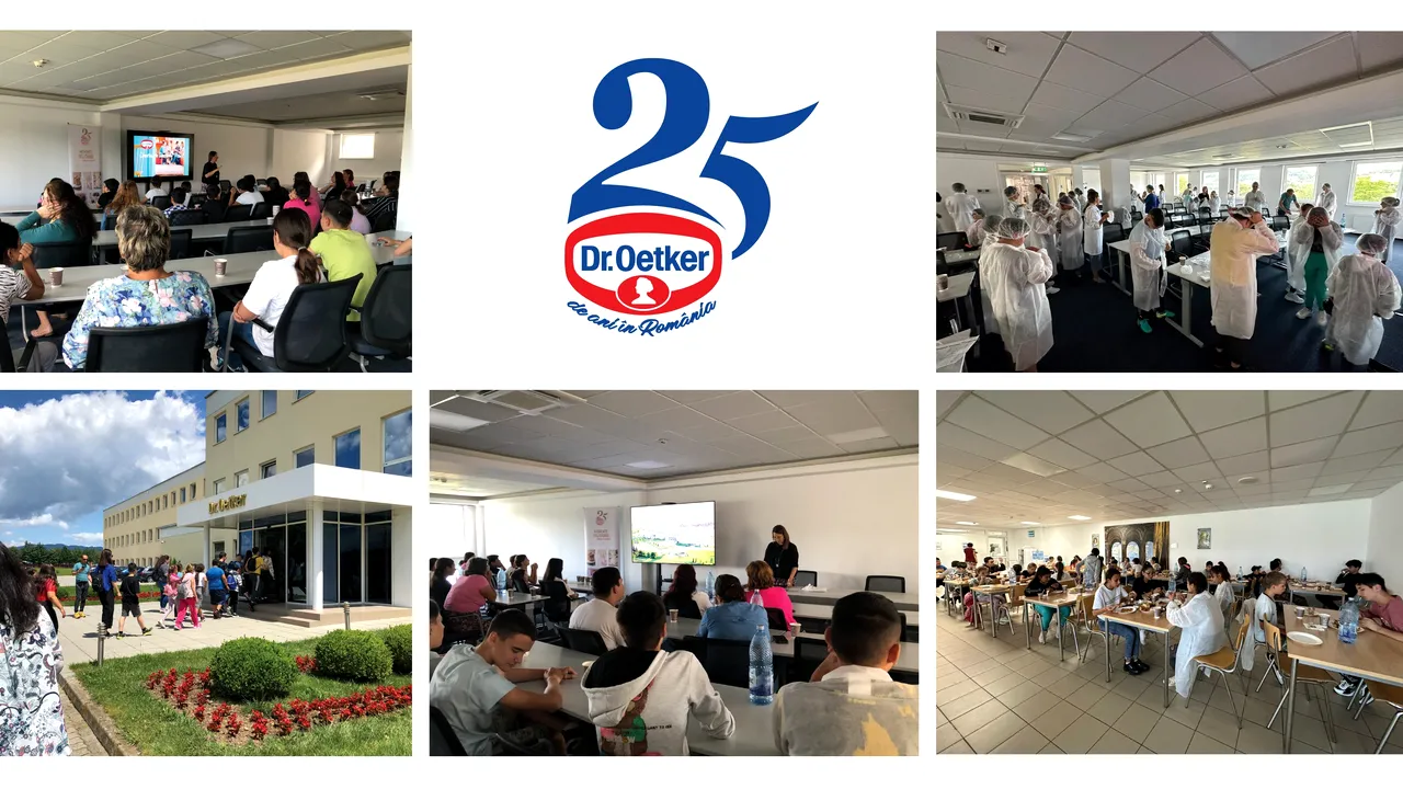 Aniversarea de 25 de ani a Dr. Oetker România - o experienţă plină de bucurie pentru copiii din cadrul SOS Satele Copiilor România (P)

