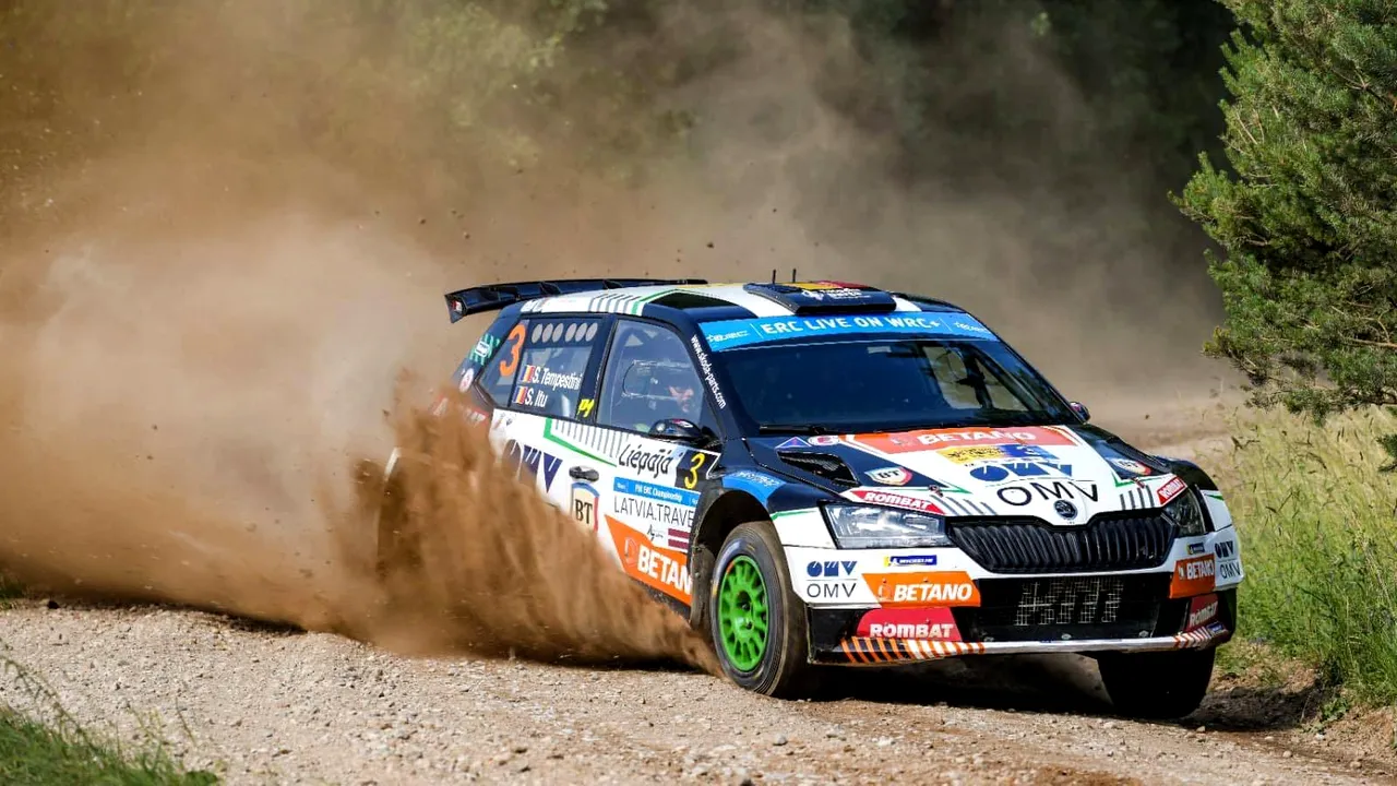 Simone Tempestini s-a apropiat de locul 2 în Campionatul European de Raliuri

