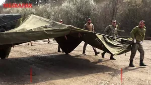 Cum arată spitalul militar pentru pacienţii cu COVID-19 construit de  Armata României. VIDEO 