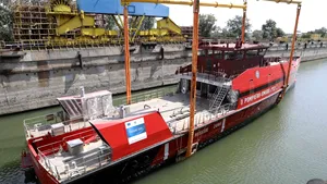 IGSU: A doua navă multirol pentru intervenţii în situaţii de urgenţă pe mare, lansată la apă
