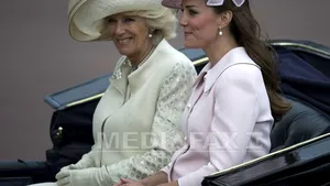 Ducesa de Cambridge, ultima apariţie publică înainte să nască, la cea de-a 87- a aniversare a reginei Elisabeta a II-a - FOTO